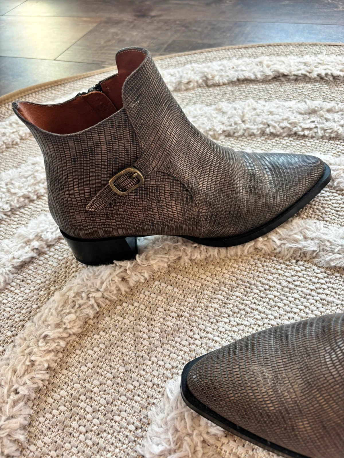 Botines de cuero DANSI – Talla 38 – Elegantes e intemporales – photo 11